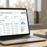 Dashboard de sistema de gestão para associação de cannabis medicinal mostrando estatísticas de pacientes e consultas.