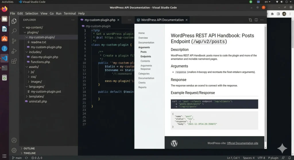 Estrutura de arquivos de um plugin personalizado de pagamento recorrente para WordPress integrado ao Mercado Pago.